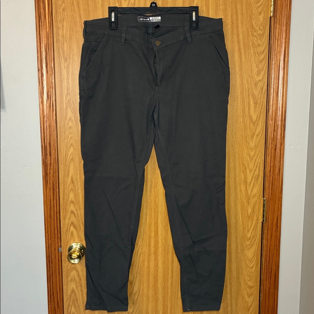 Carhartt Women’s dark gray work pants